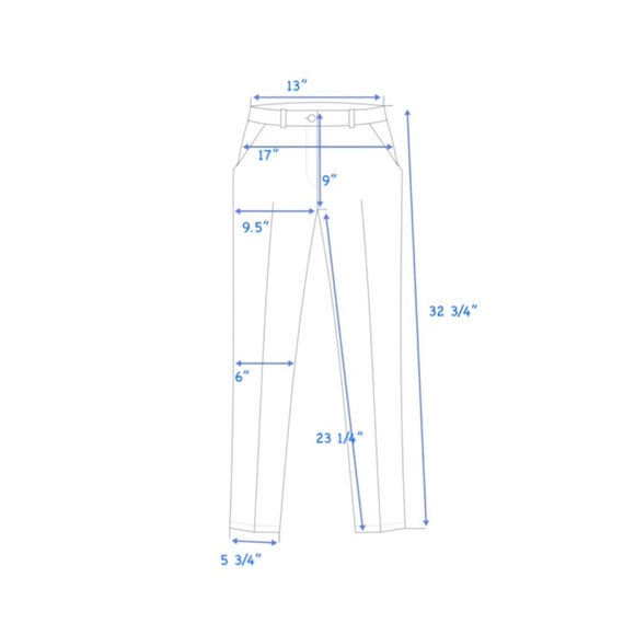 Tahari slacks sz 2 in midnight blue NWOT - Picture 6 of 6